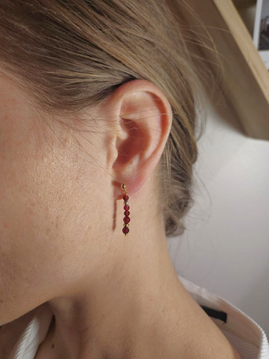 Boucles d'oreilles Passionnée